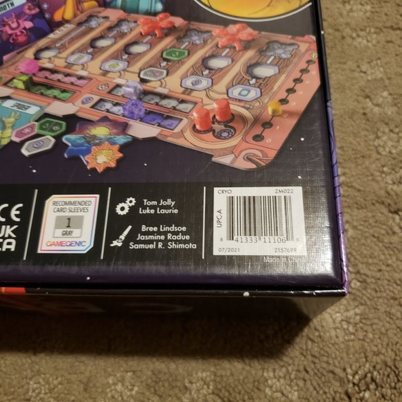 Z-Man Games Cryo Board Game 1-4 Players Age 13+ Complete Space Simulation Family - Picture 12 of 12